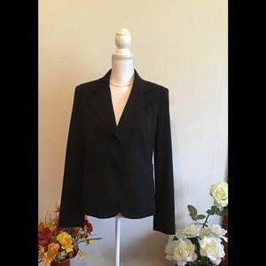 Charter Club women top black Blazer suit size 10